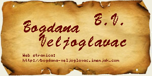Bogdana Veljoglavac vizit kartica